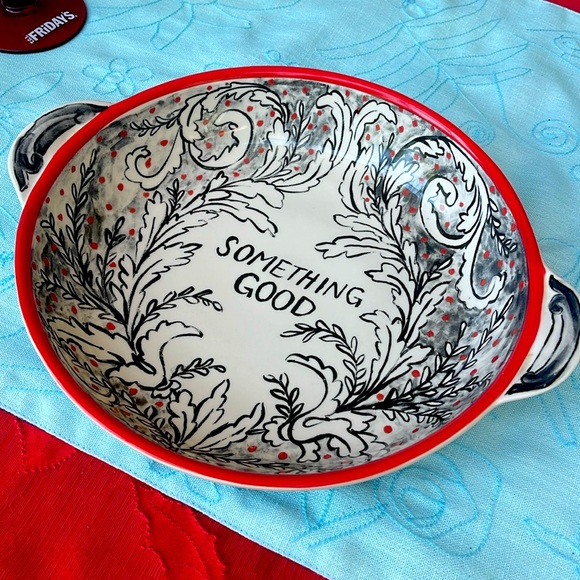 Anthropologie Molly Hatch designed serving/pie dish 10”